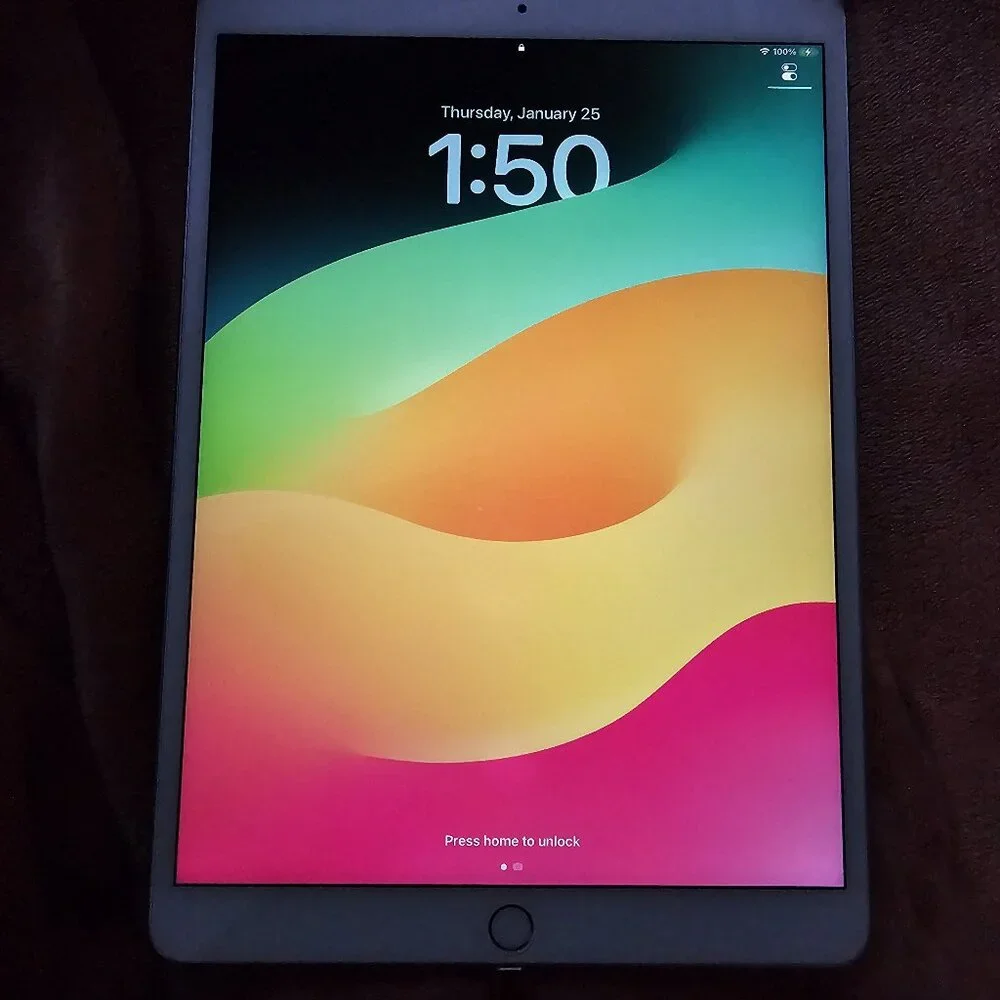 Apple iPad Air 3 3rd Gen 64GB Silver Wifi Tablet w/ Accessories Works